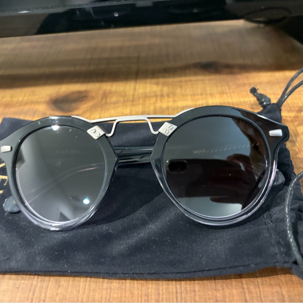 KREWE Black Sunglasses STL II gradient